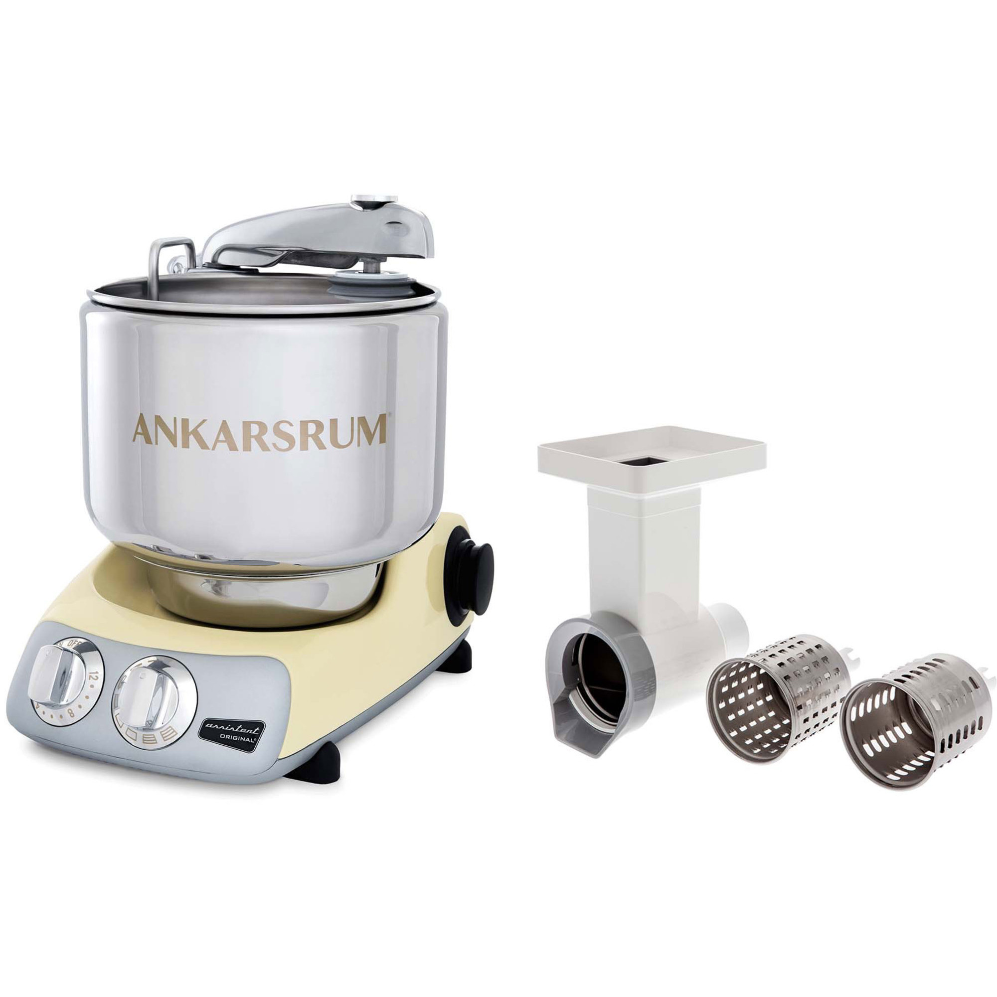 Ankarsrum AKM 6230 köksmaskin + Grönsaksskärare