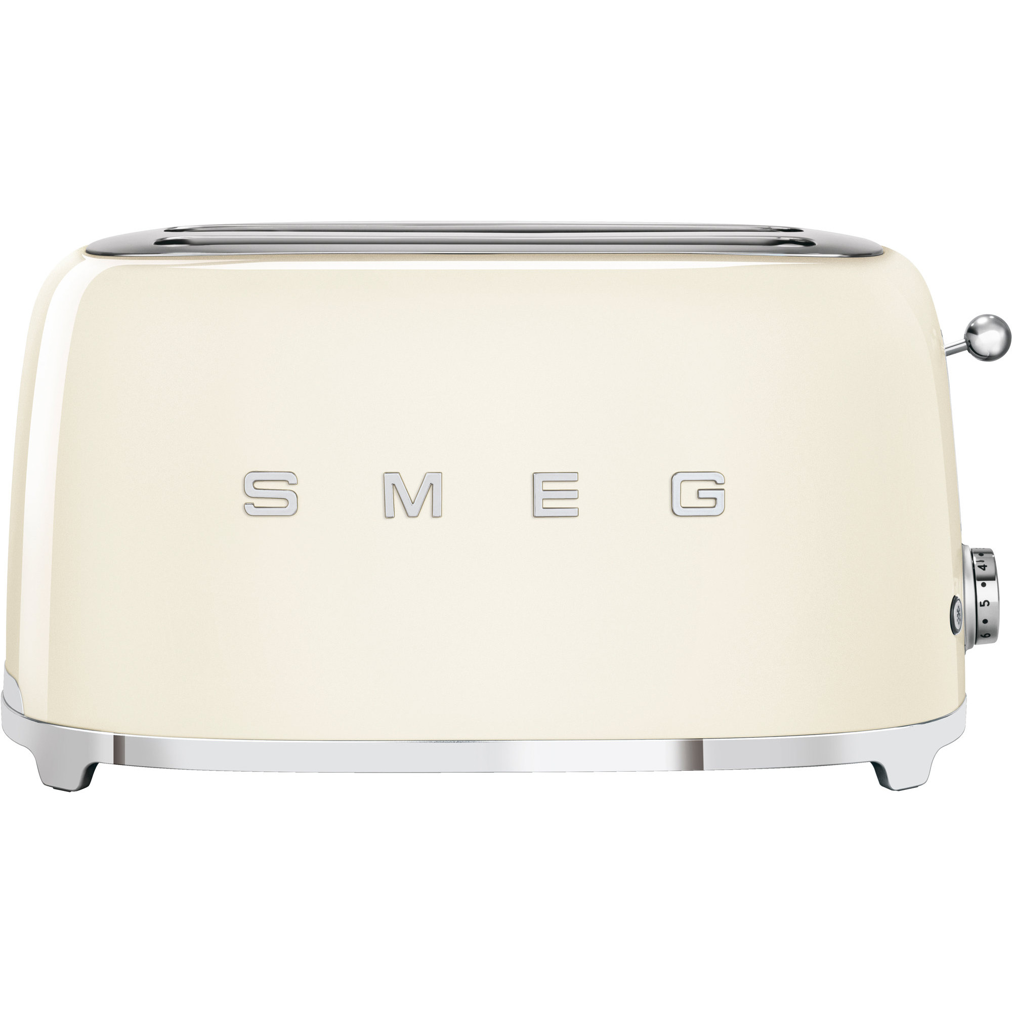 Smeg TSF02CREU Brödrost 4 Skivor Creme