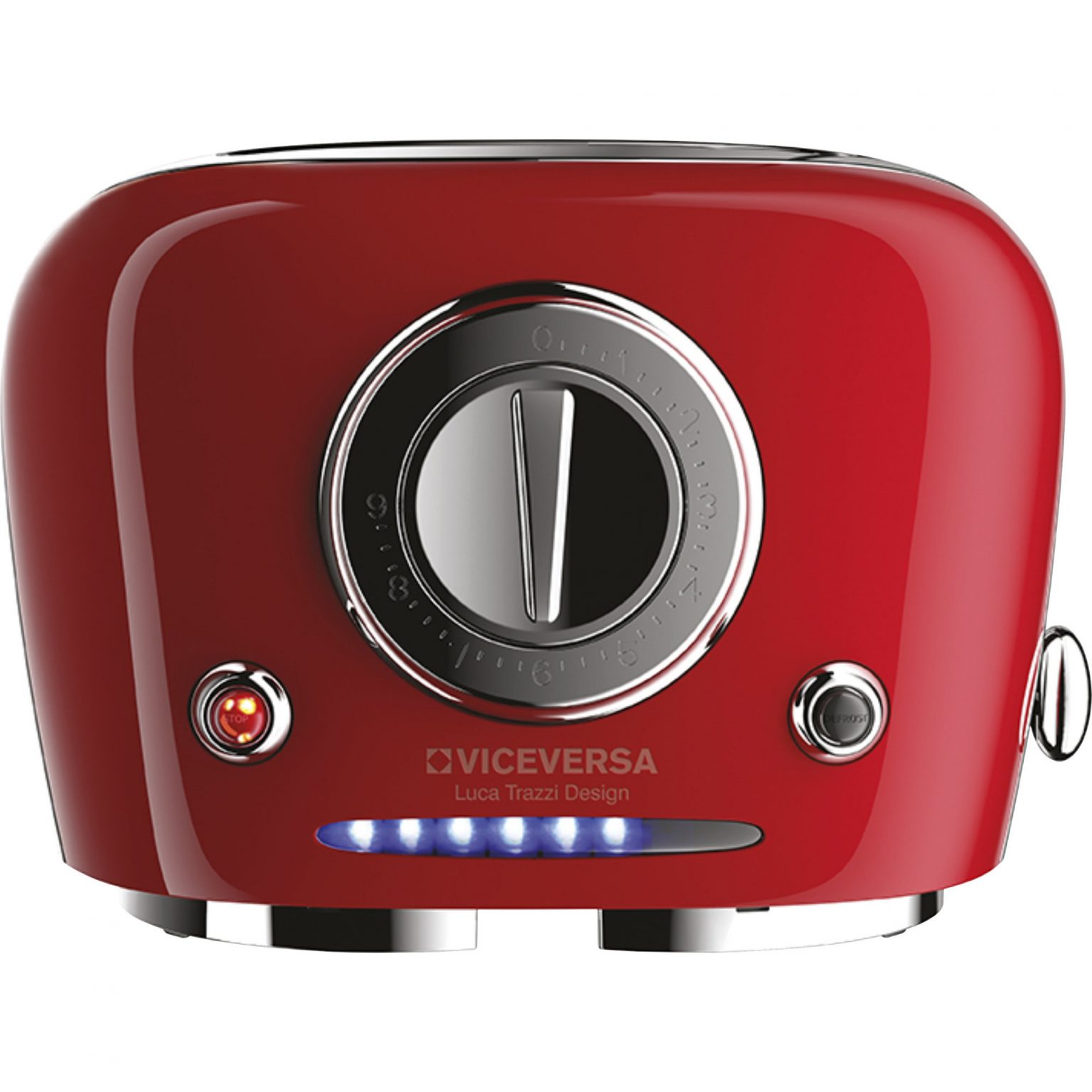Viceversa Viceversa  TIX Pop-up-brödrost röd