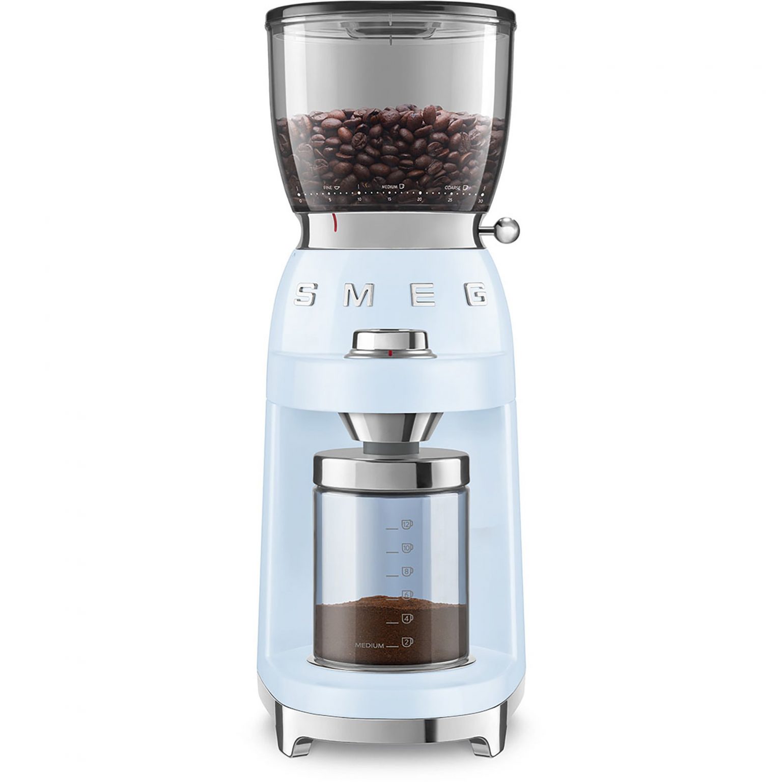 Smeg CGF01 Kaffekvarn Pastellblå