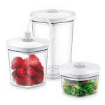 Vakuumbehållare Set 3 delar