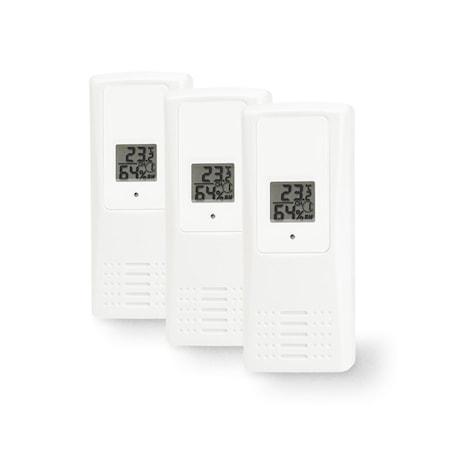Temp-/luftfukt-sensor 433 3-pack