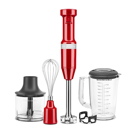 Stavmixer-set 5KHBV83EER Röd
