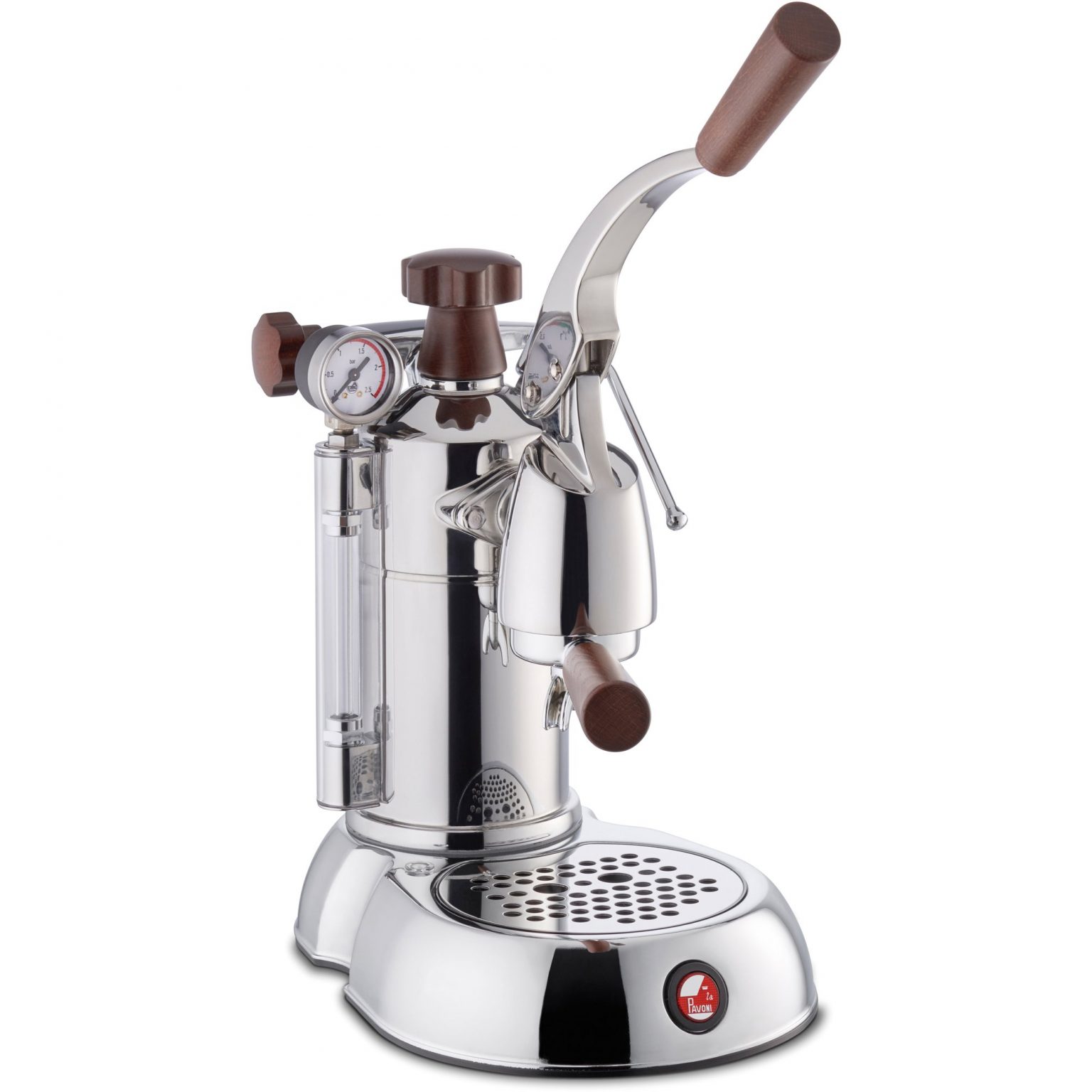 La Pavoni Stradivari Professional Espressomaskin Rostfritt stål med trähandtag LPLSPH01EU